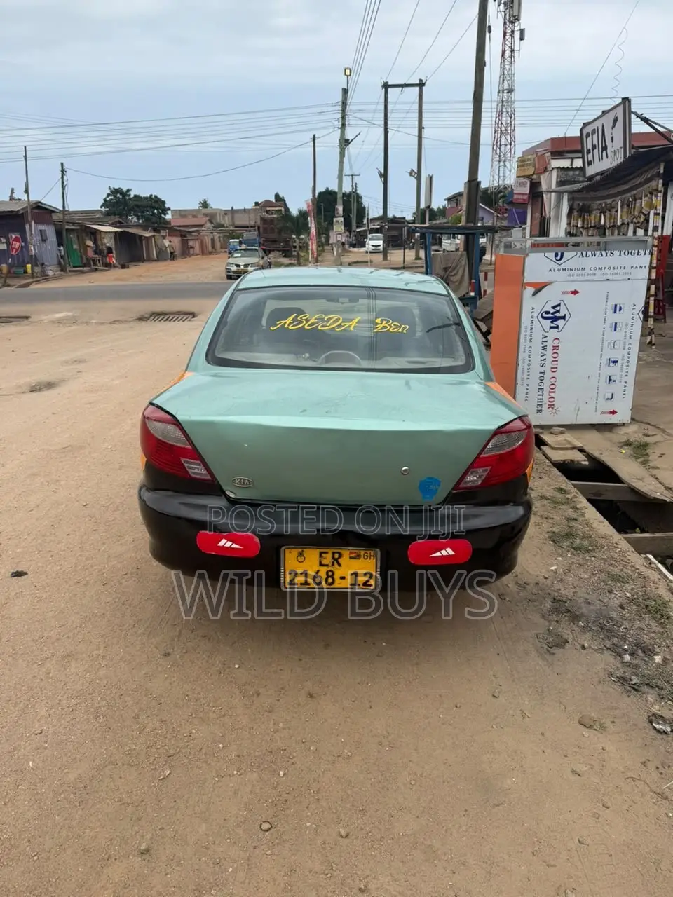 Kia Rio 2003 Green