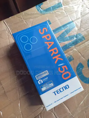 New Tecno Spark 50 128 GB Black