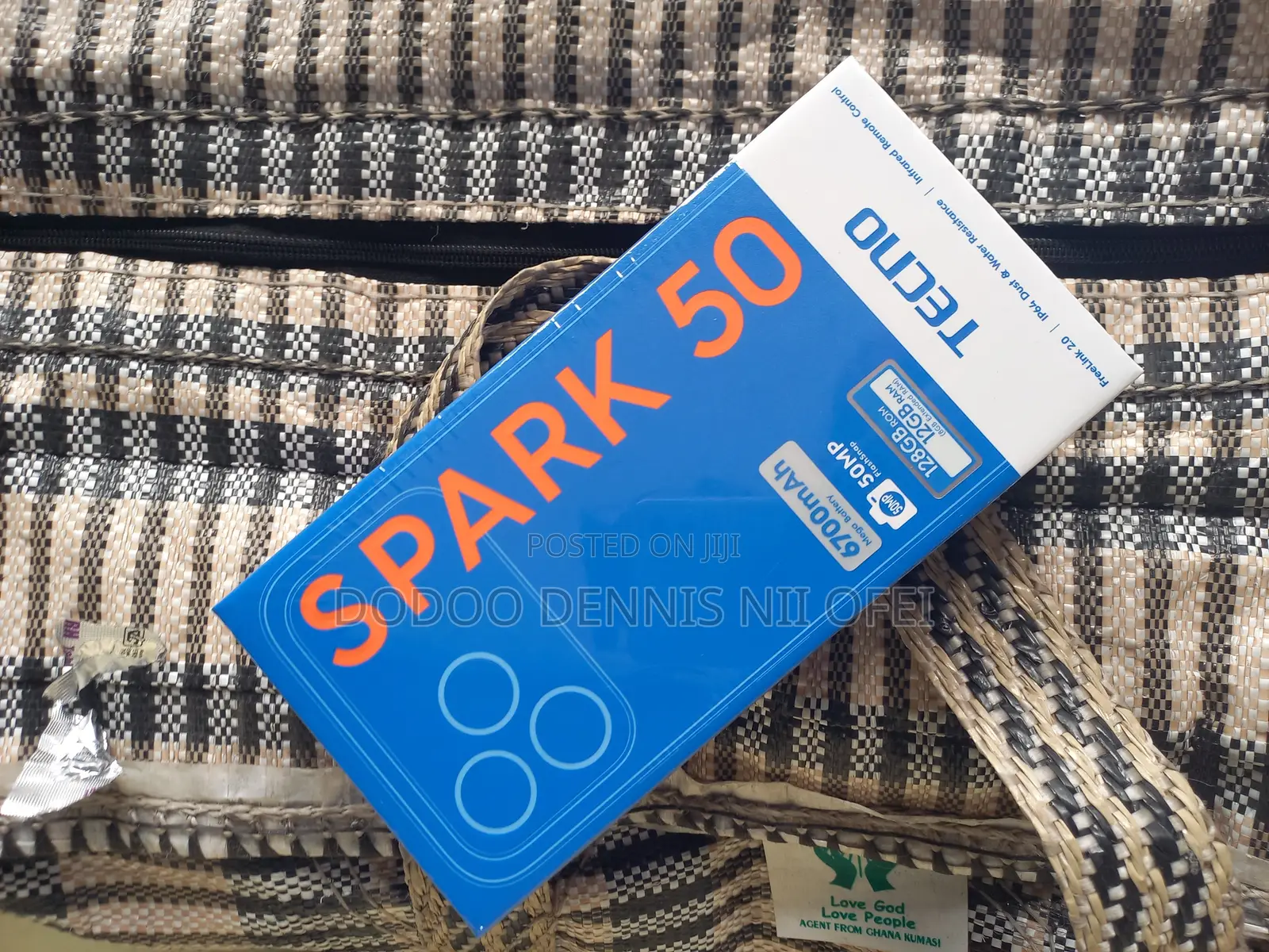 New Tecno Spark 50 128 GB Black