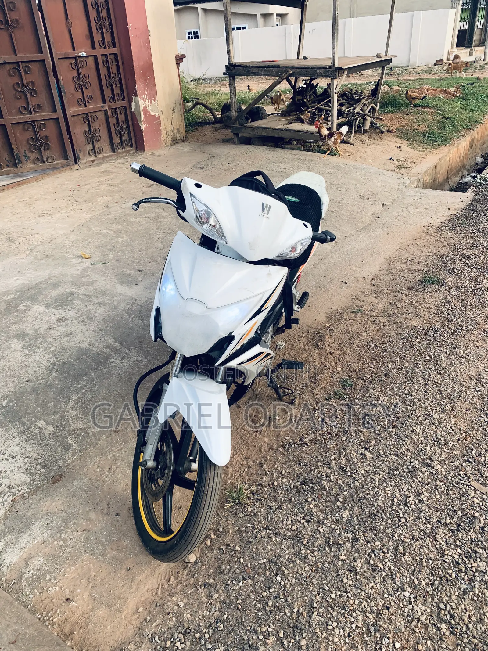 Haojue HJ110-3 2023 White