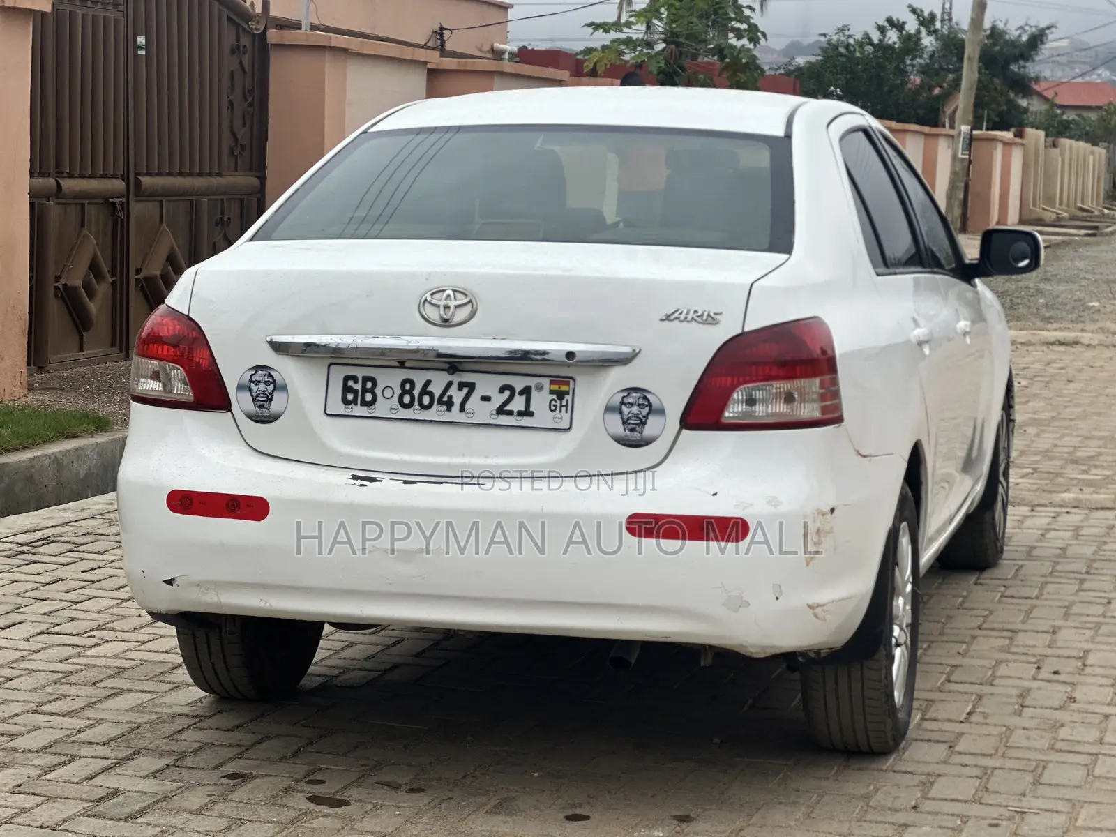 Toyota Yaris 2012 White
