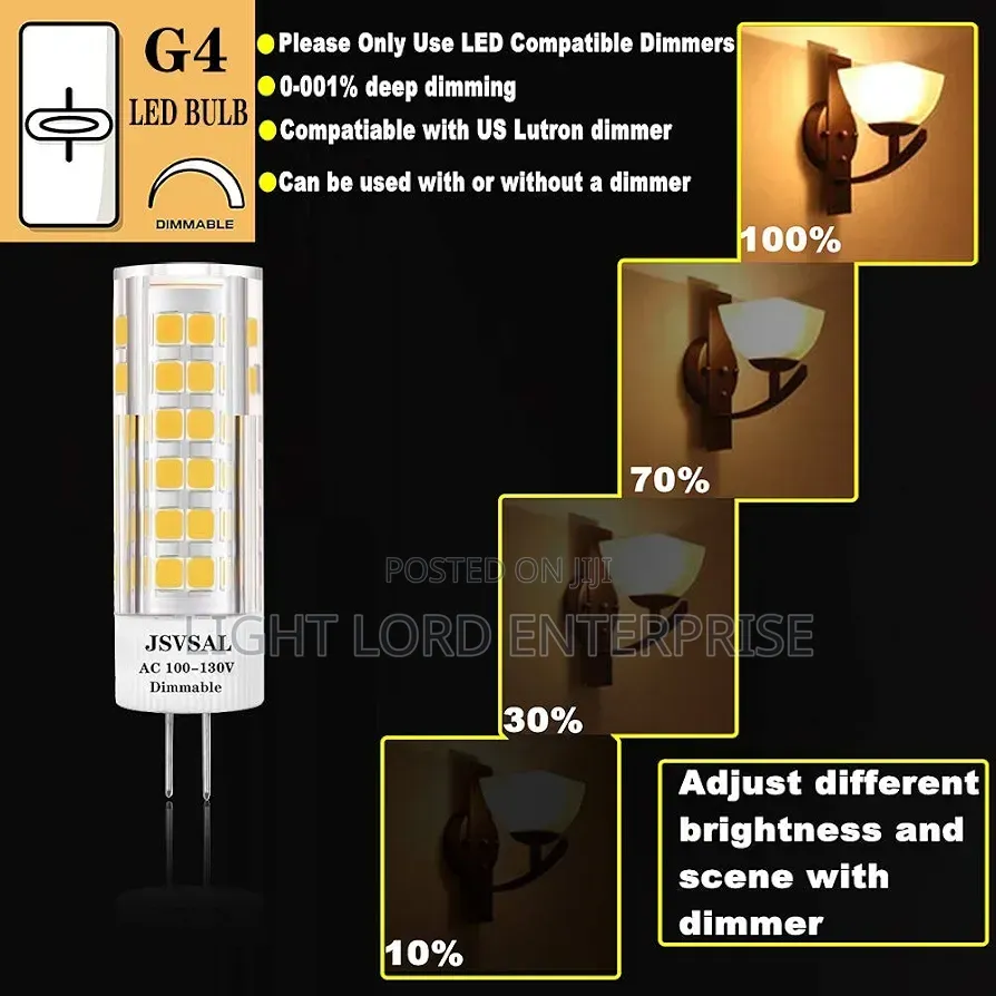 G4 Lee Blub for Chandelier
