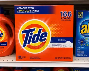 Tide Powder Original Laundry Detergent HE 5.2 Kg 166 Washloads