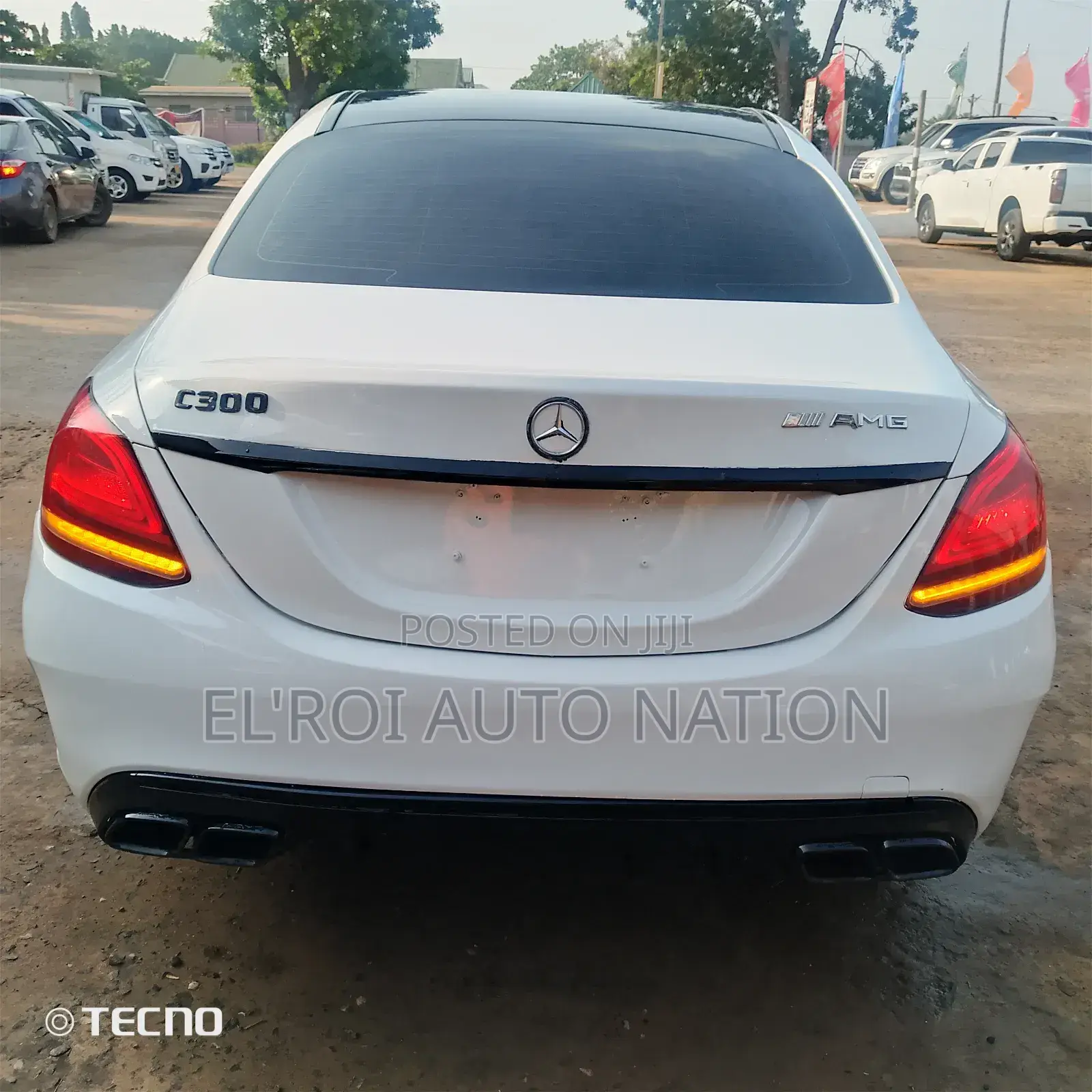 Mercedes-Benz C300 2015 White
