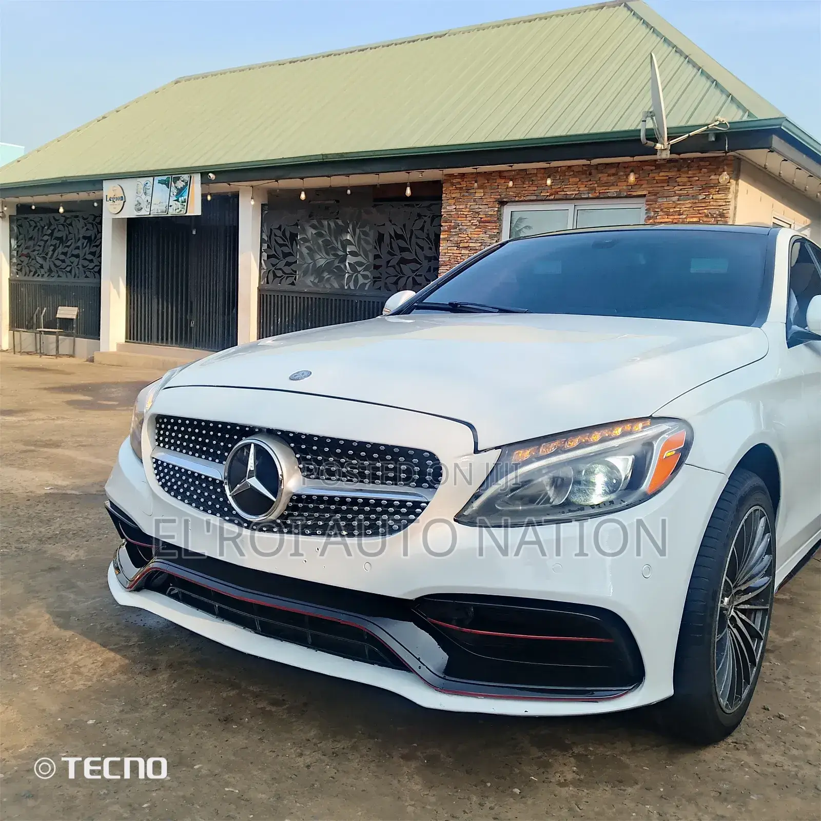 Mercedes-Benz C300 2015 White