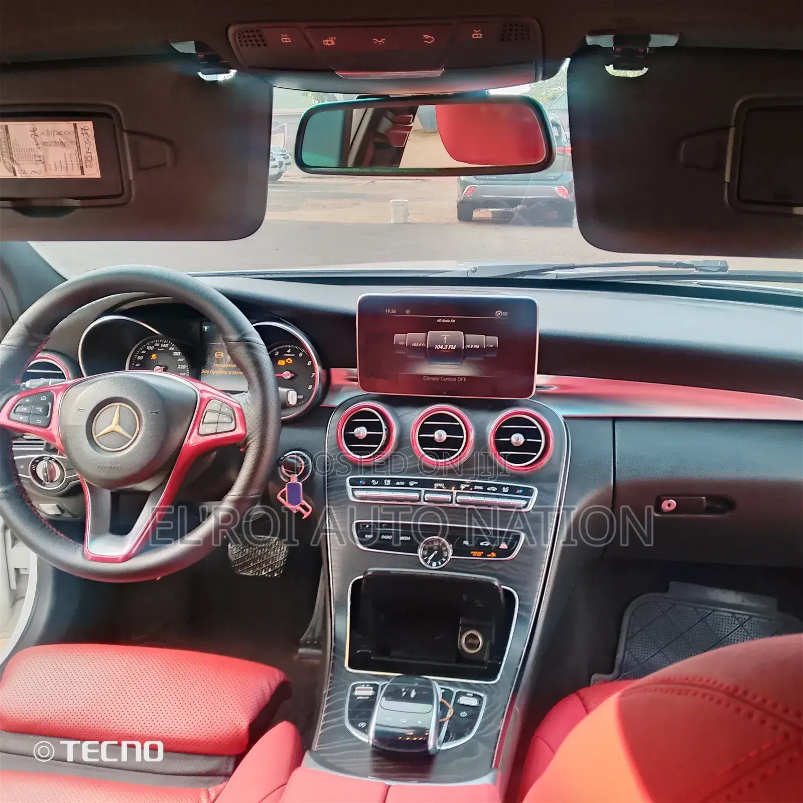 Mercedes-Benz C300 2015 White