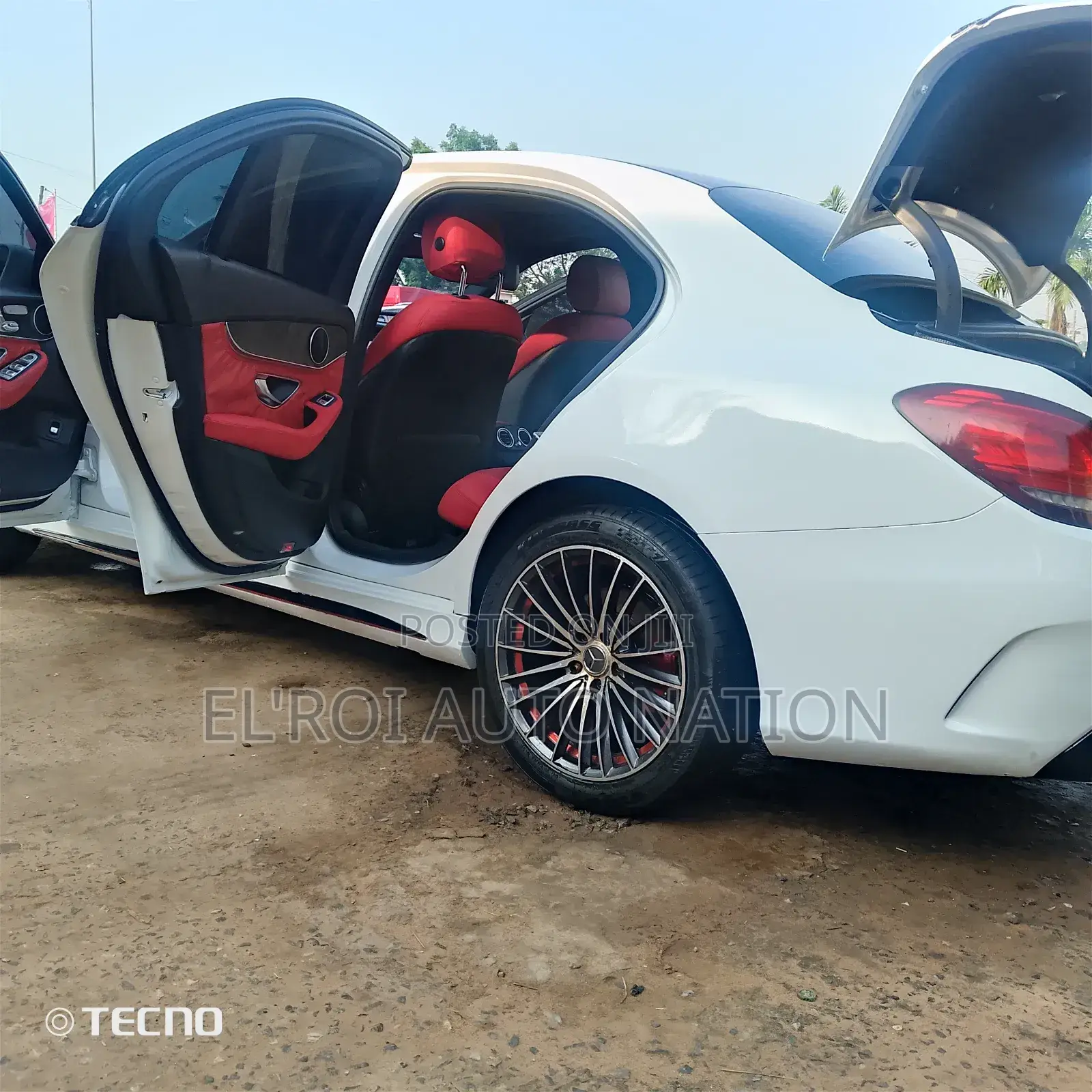 Mercedes-Benz C300 2015 White