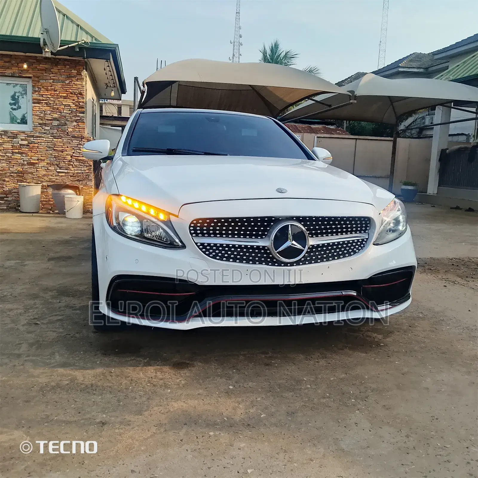 Mercedes-Benz C300 2015 White