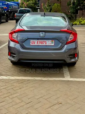 Honda Civic EX Sedan 2018 Gray
