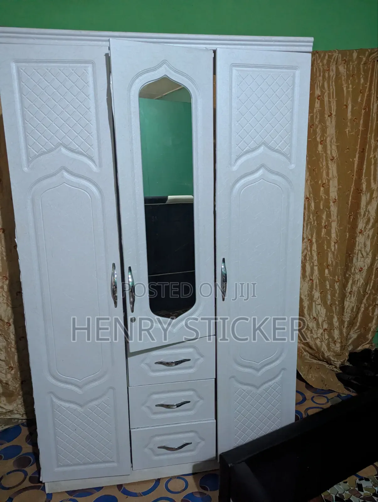 Wardrobe N Double Bed Frame