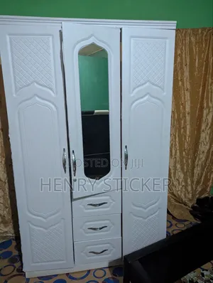 Wardrobe N Double Bed Frame
