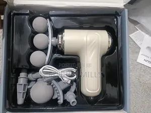 LM-130 Three Headed Fascial Massage Gun Cordless Rechargeable