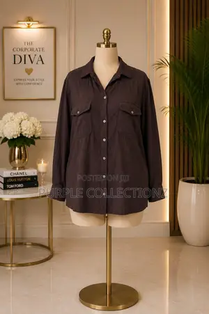 Plus Size Women Thrift Office Clothes
