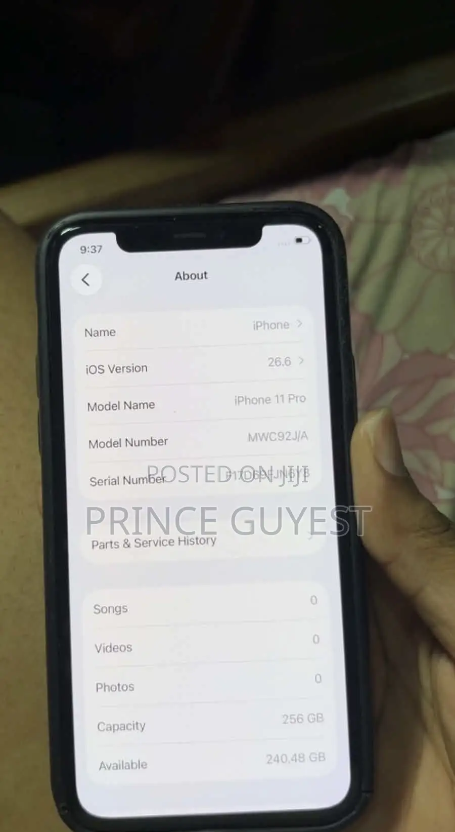 Apple iPhone 11 Pro 256 GB Gold