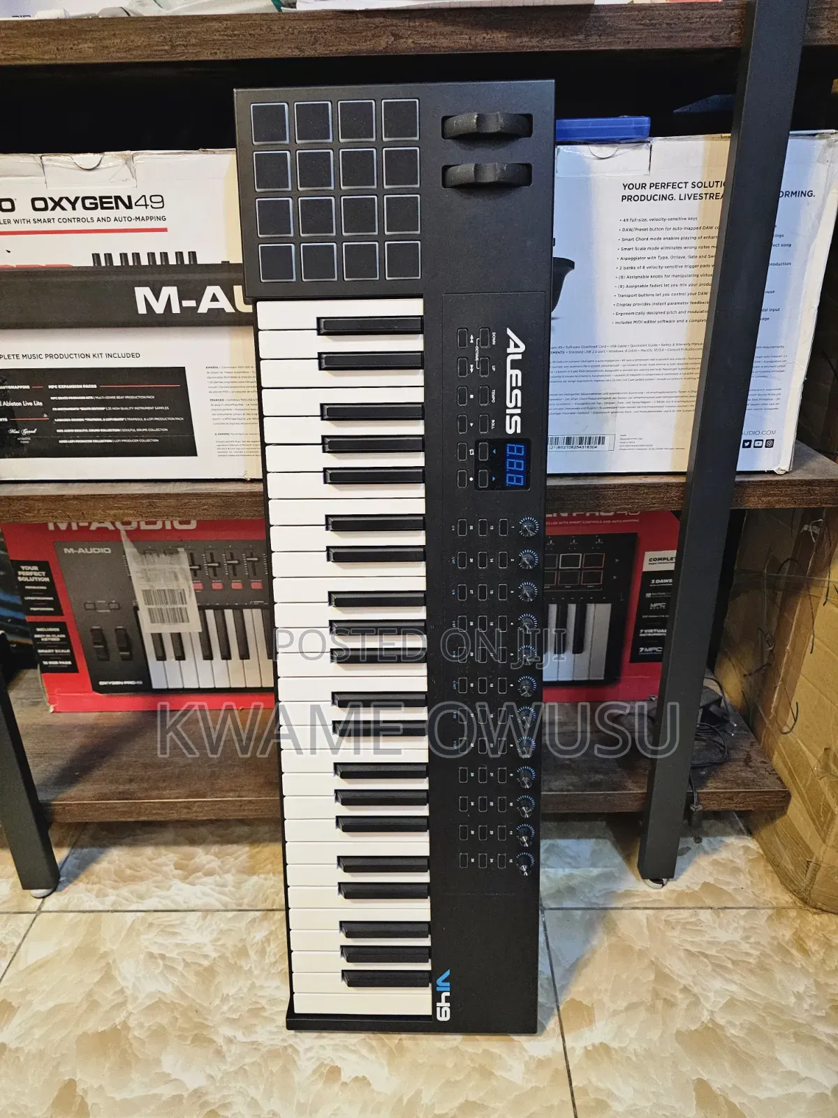 Alesis VI49 Midi Keyboard