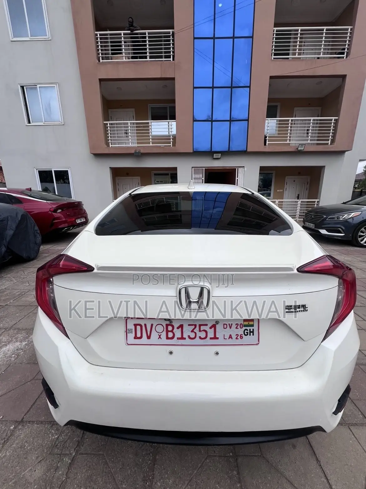 Honda Civic EX-L 4dr Sedan (1.5L 4cyl) 2017 White
