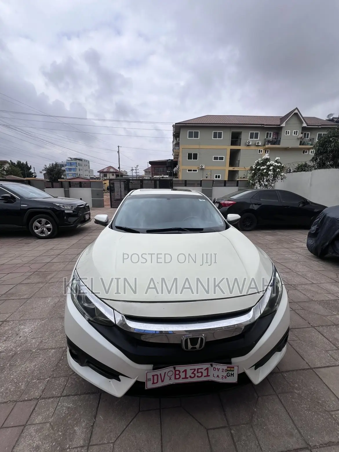 Honda Civic EX-L 4dr Sedan (1.5L 4cyl) 2017 White