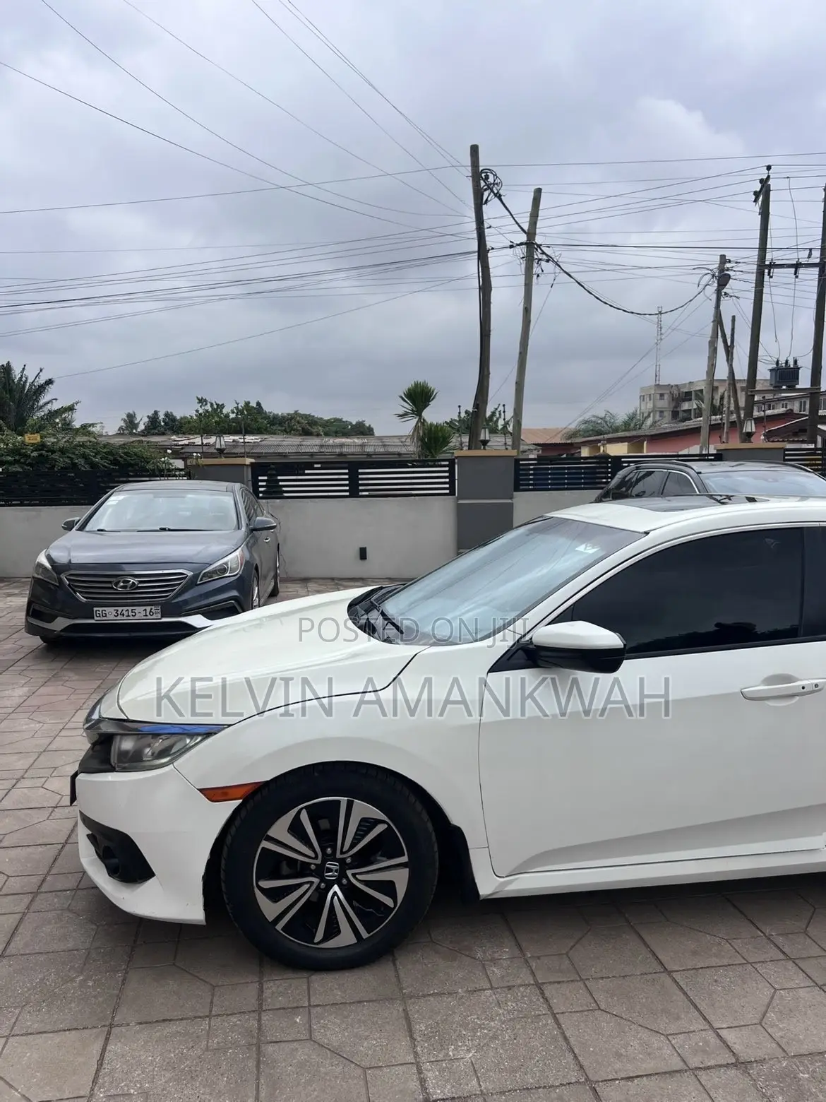 Honda Civic EX-L 4dr Sedan (1.5L 4cyl) 2017 White