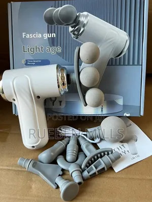 9 Replacement Heads Multipurpose Fascia Massage Gun