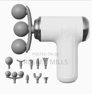 9 Replacement Heads Multipurpose Fascia Massage Gun