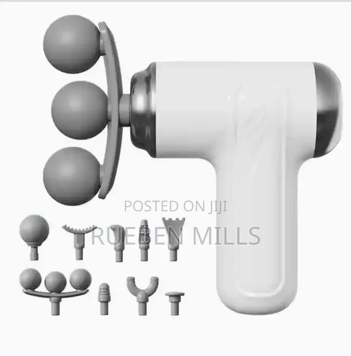 9 Replacement Heads Multipurpose Fascia Massage Gun