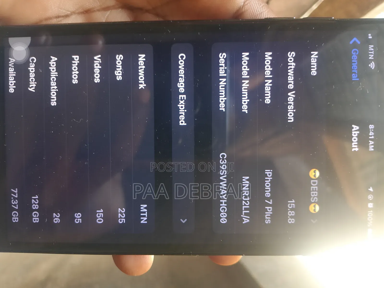 Apple iPhone 7 Plus 128 GB Black