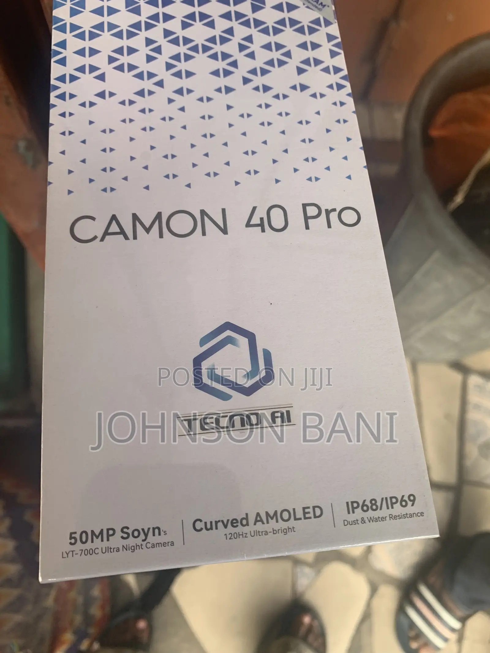 New Tecno Camon 40 Pro 5G 256 GB Gray