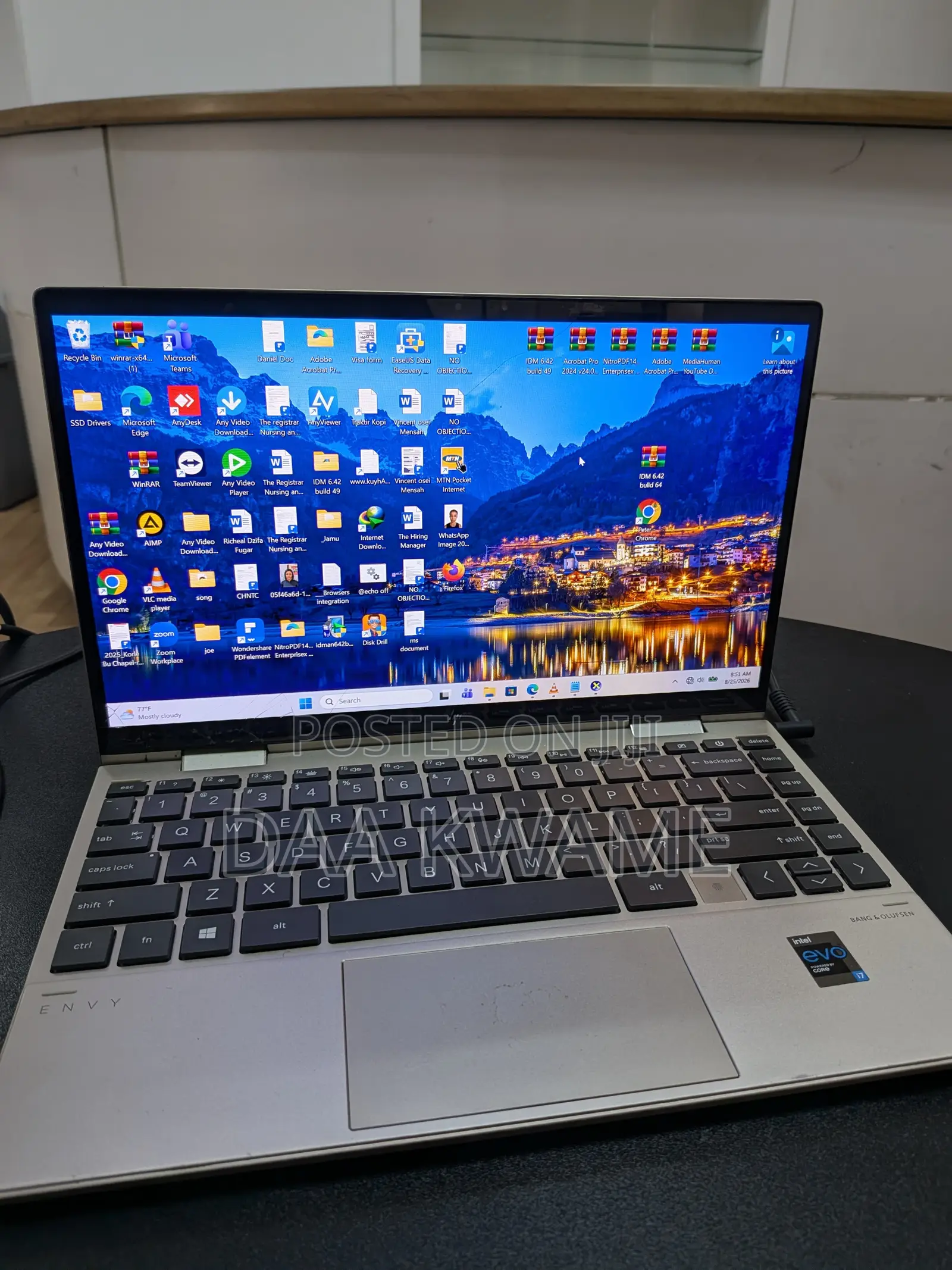 Laptop HP Envy x360 8GB Intel Core i7 SSD 512GB