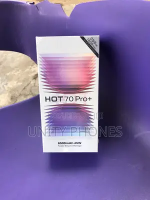 New Infinix Hot 70 Pro 5G+ 256 GB Black