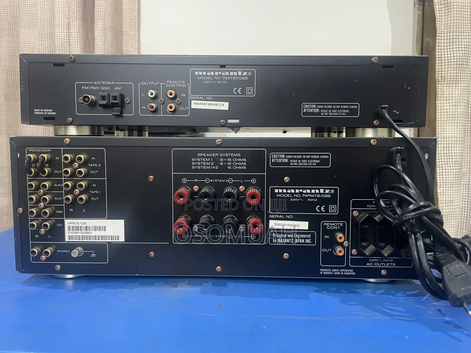 Marantz Tuner. Amplifier