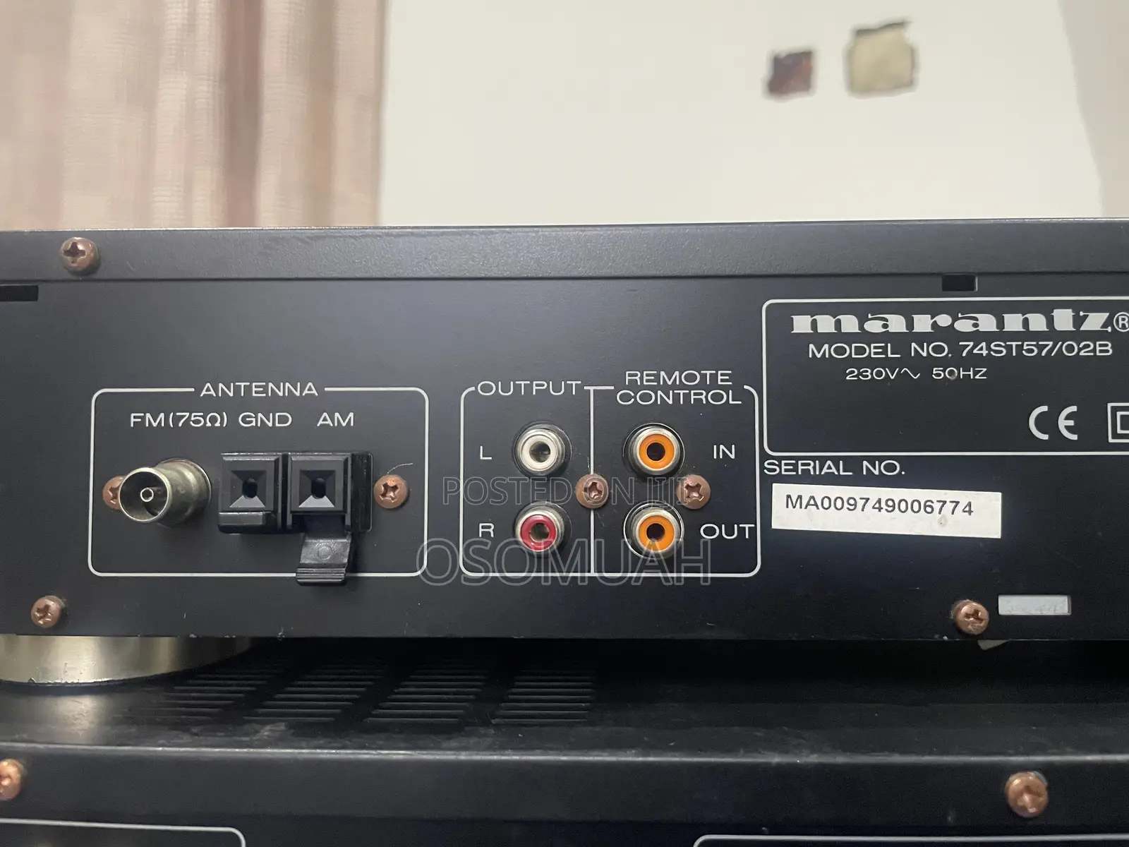 Marantz Tuner. Amplifier