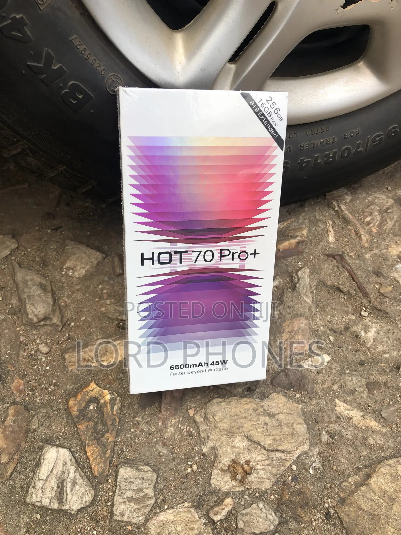 New Infinix Hot 70 Pro 5G+ 256 GB Silver