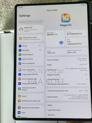 New Honor MagicPad 2 12.3 128 GB Blue