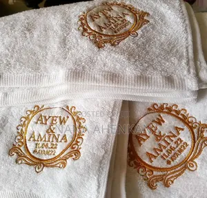 Face Towel Embroidery