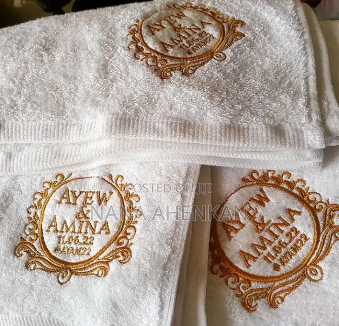 Face Towel Embroidery