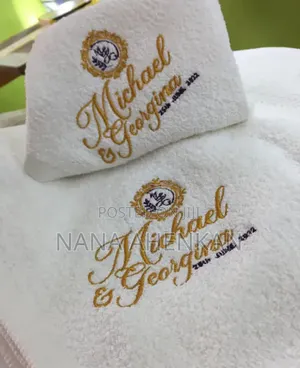 Face Towel Embroidery