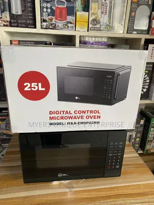 Digital Control Microwave Oven 25L - Modern Design