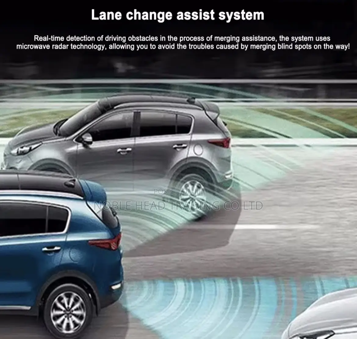 Universal Blind Spot Detection System (BSD) Car Safety Radar 30–50m