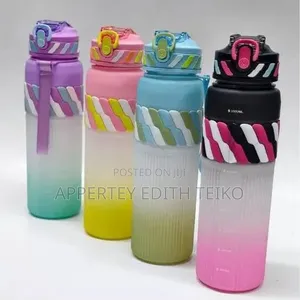 Gradient Plastic Water Bottle