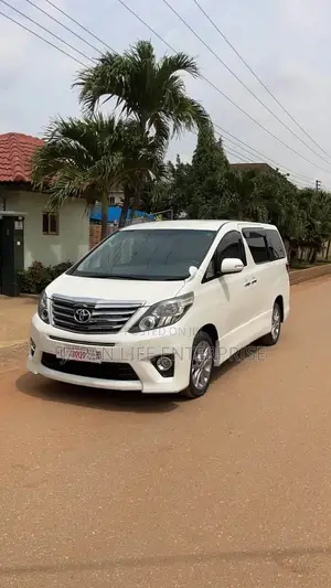 Toyota Alphard 2012 White