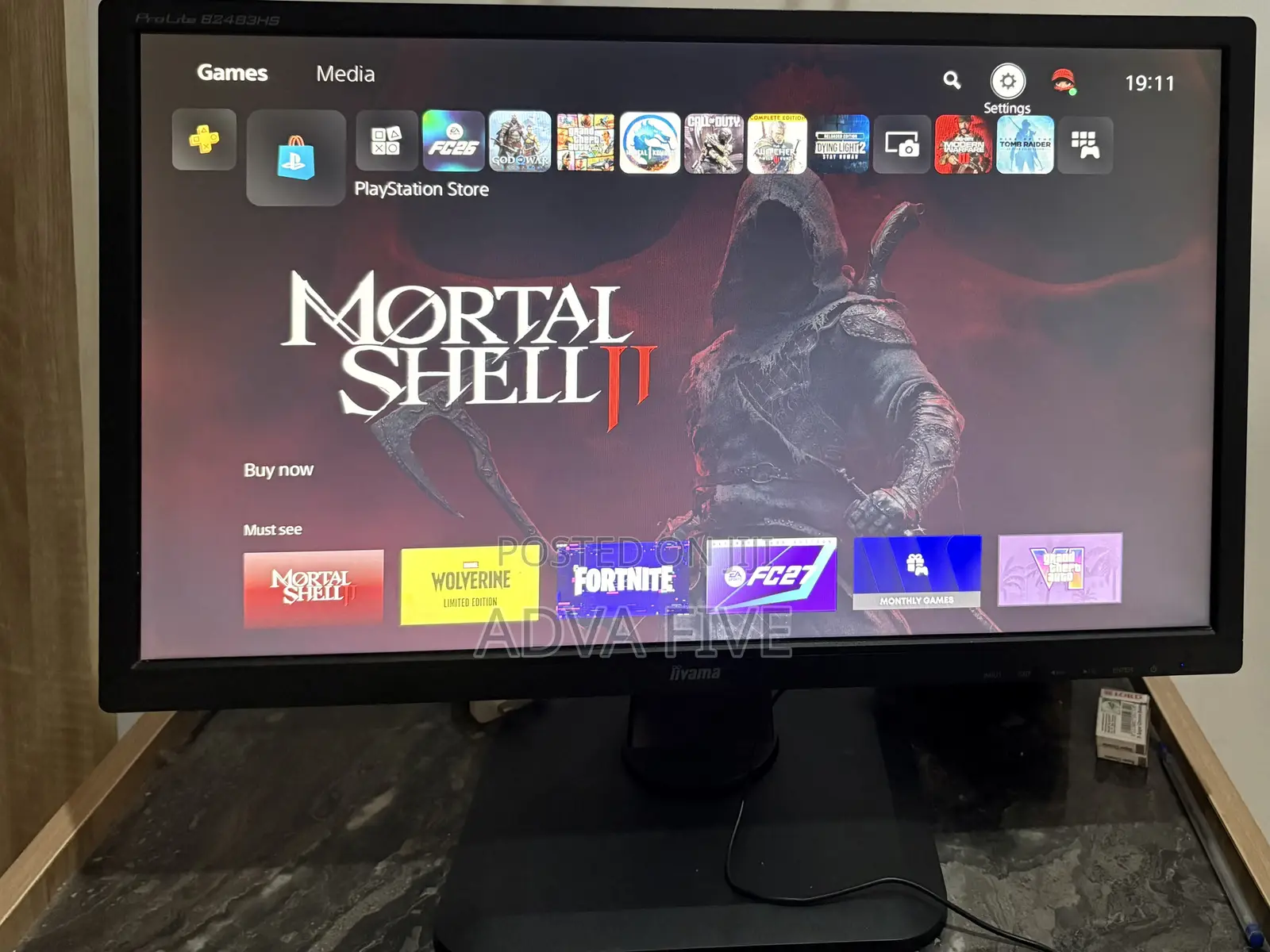 Iiyama Prolite B2483HS 24”