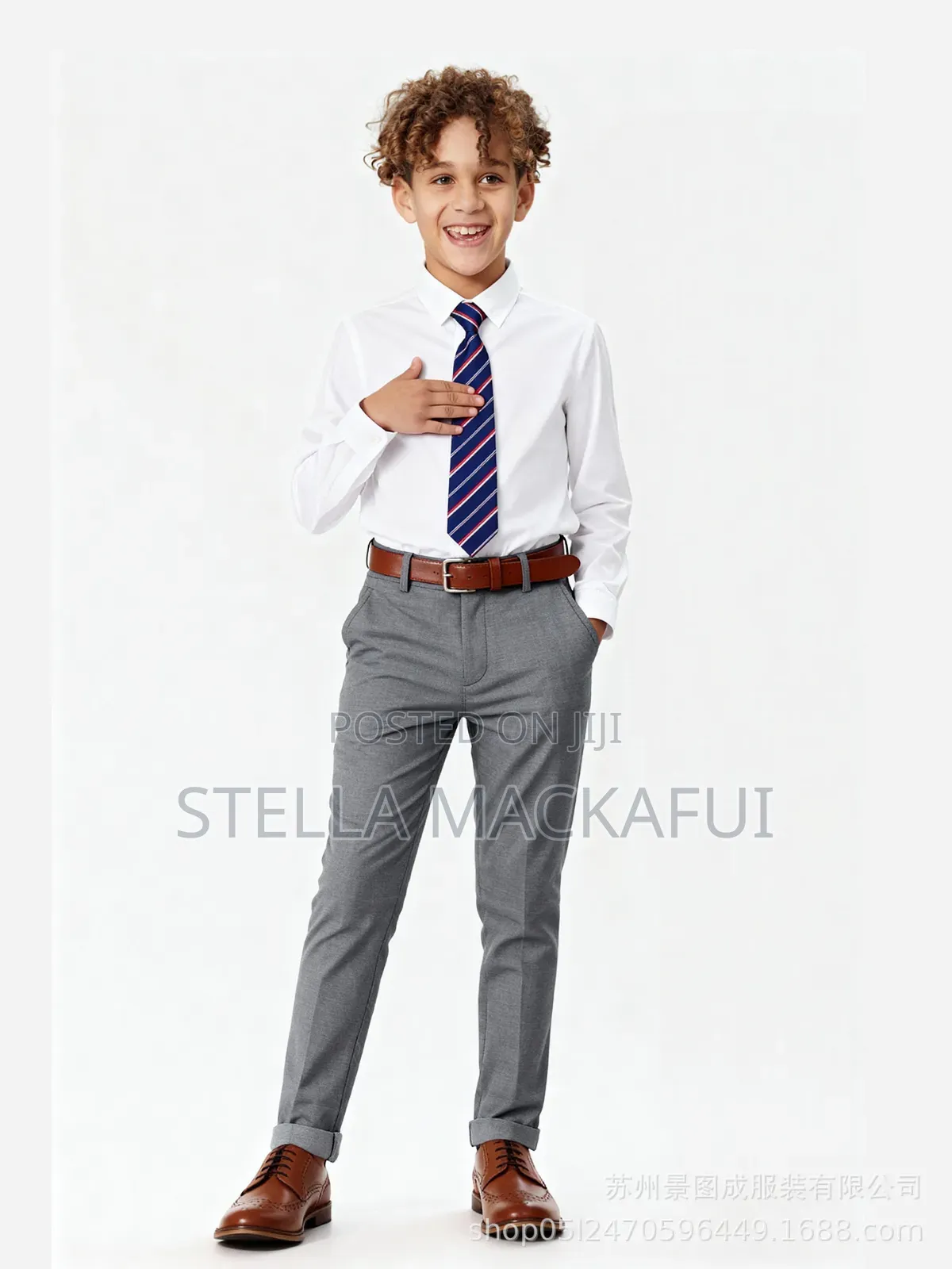 Material Trousers for 11-13yrs