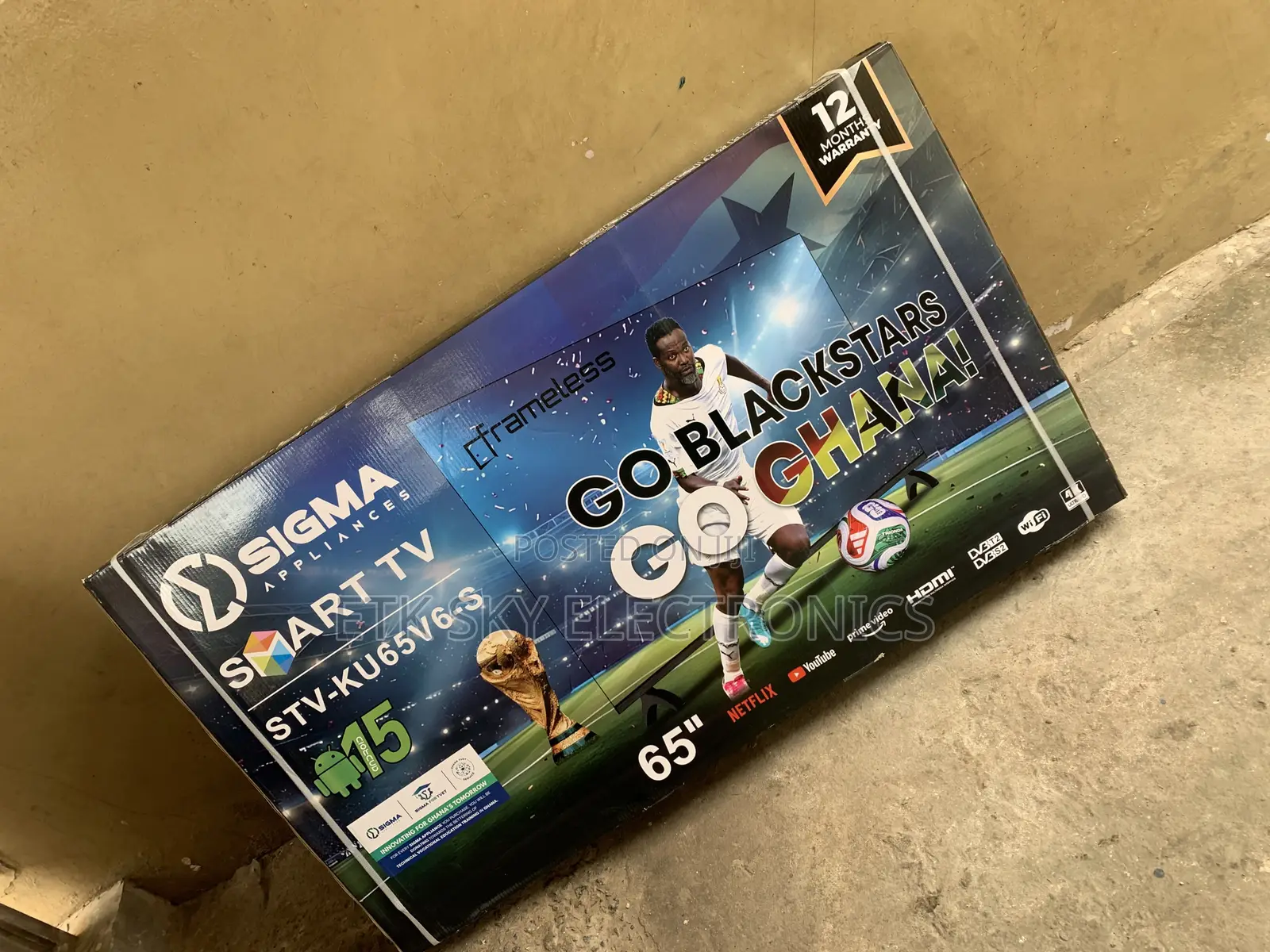 Appealing Sigma 65inch Smart UHD Smart TV