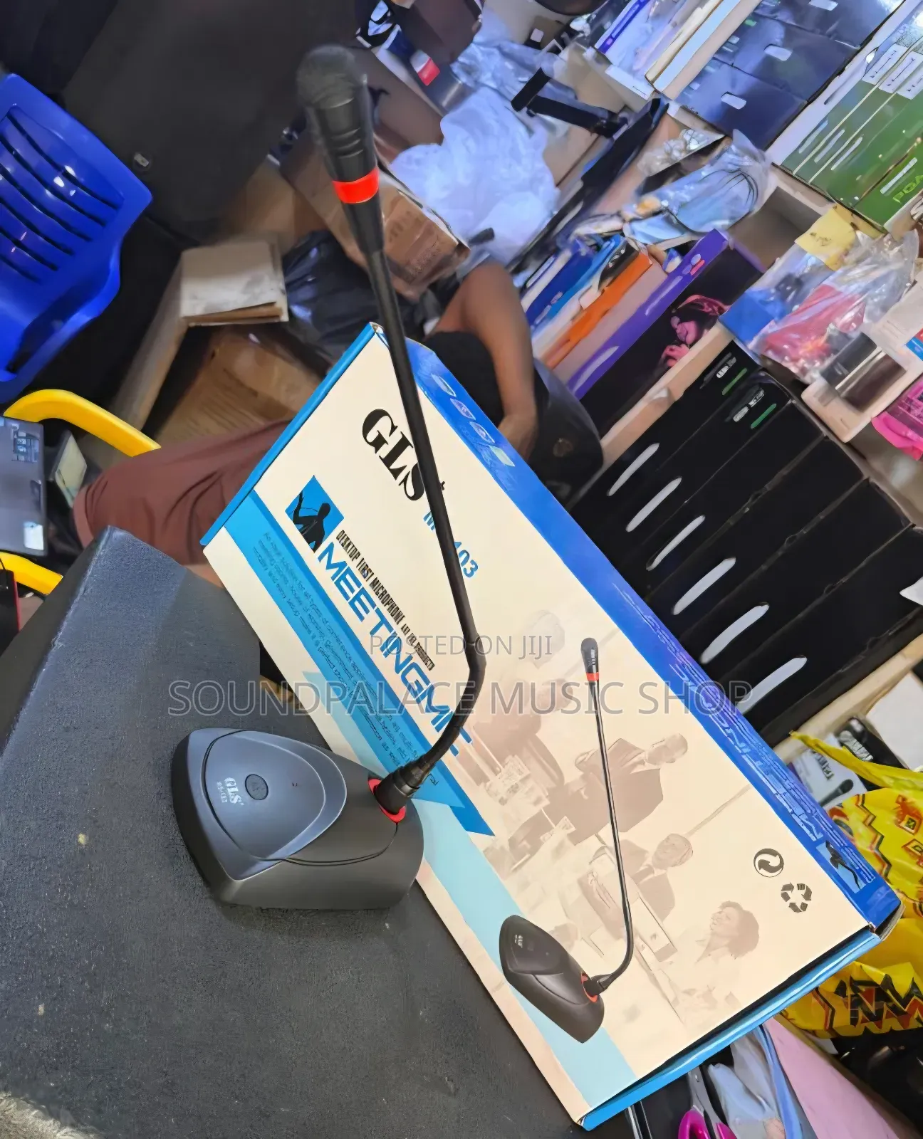 GLS MS-103, a Corded Desktop Gooseneck Microphone