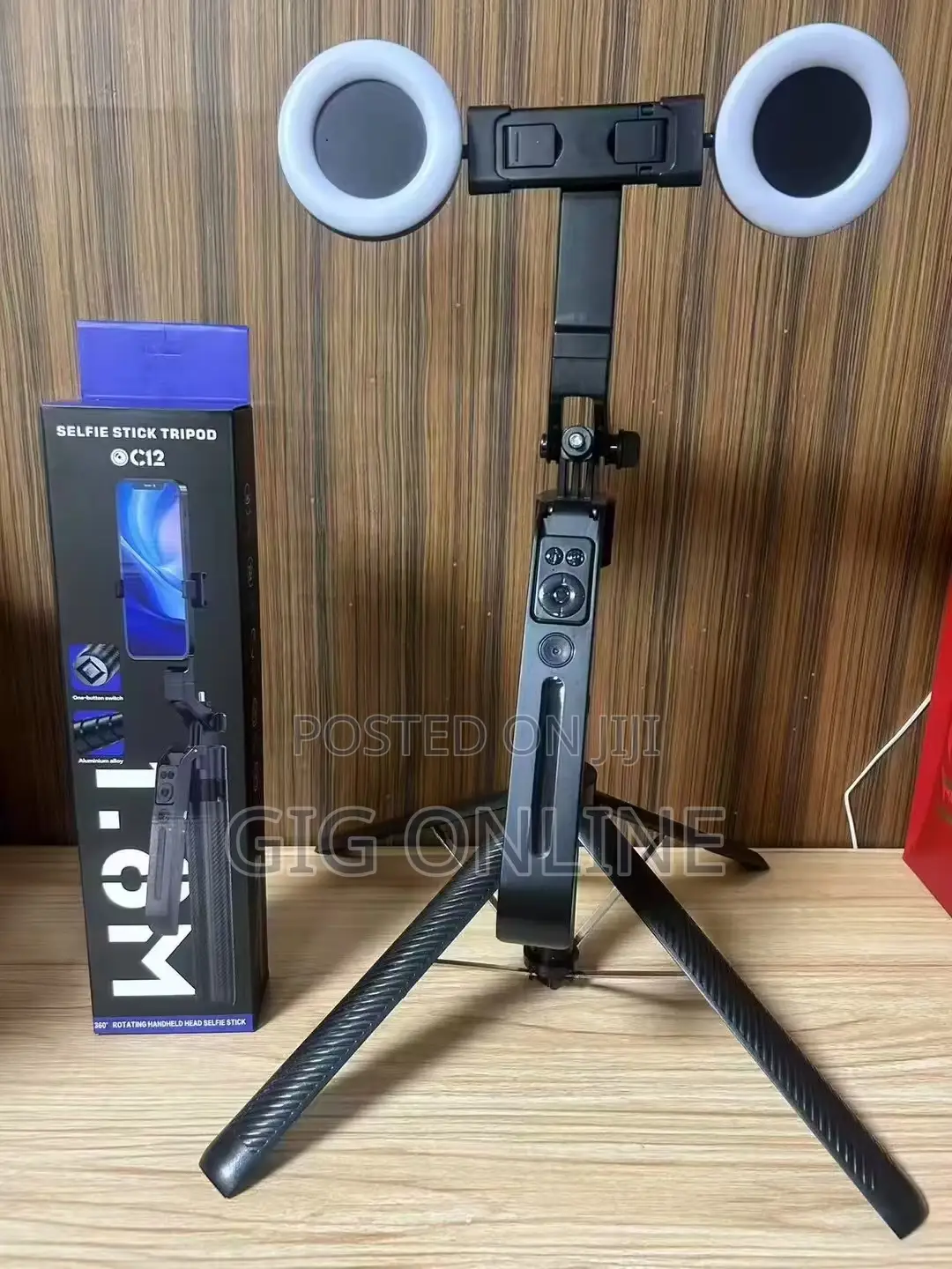 C19 AI Selfie Stick Tripod