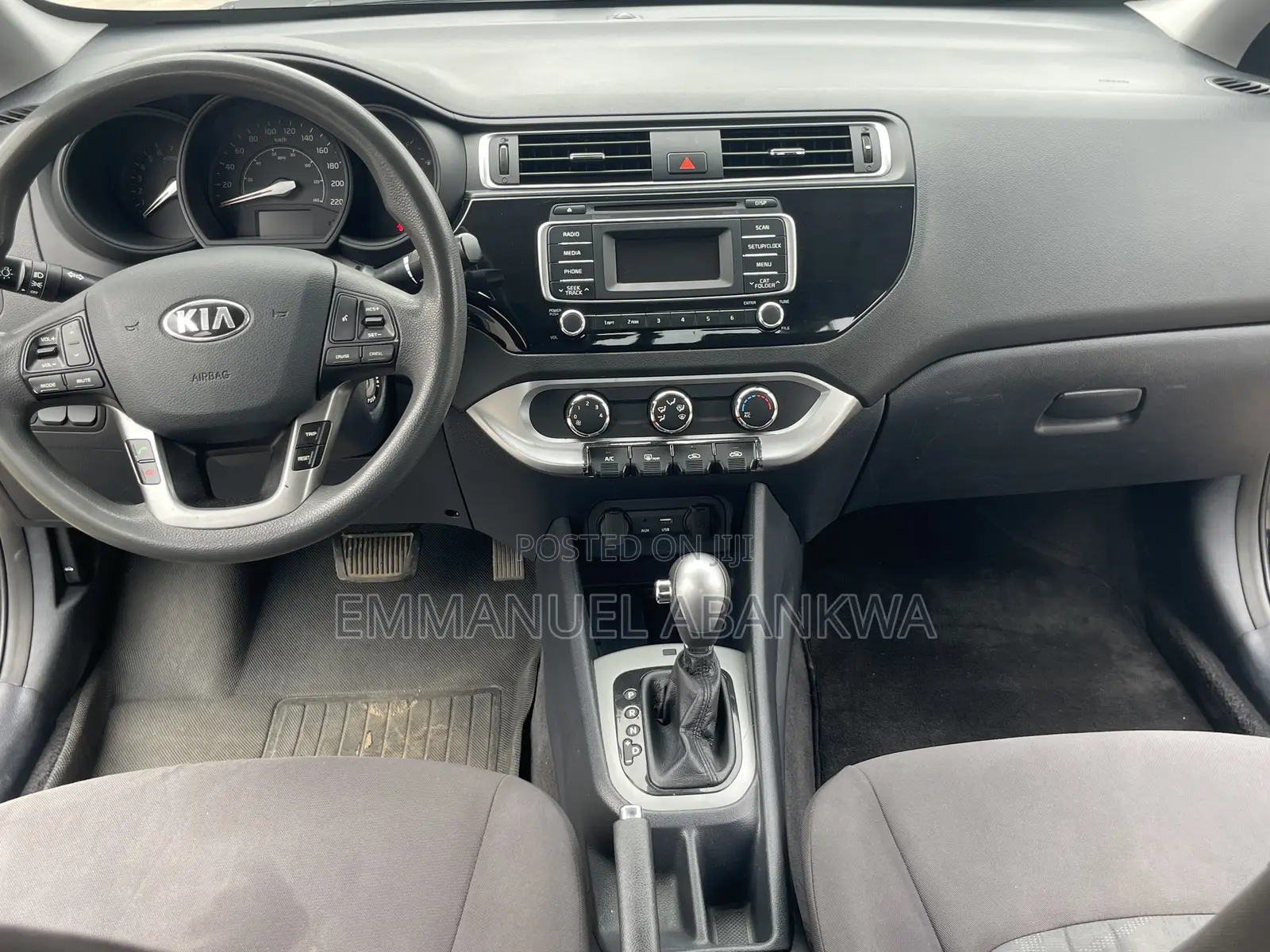 Kia Rio 2016 Black