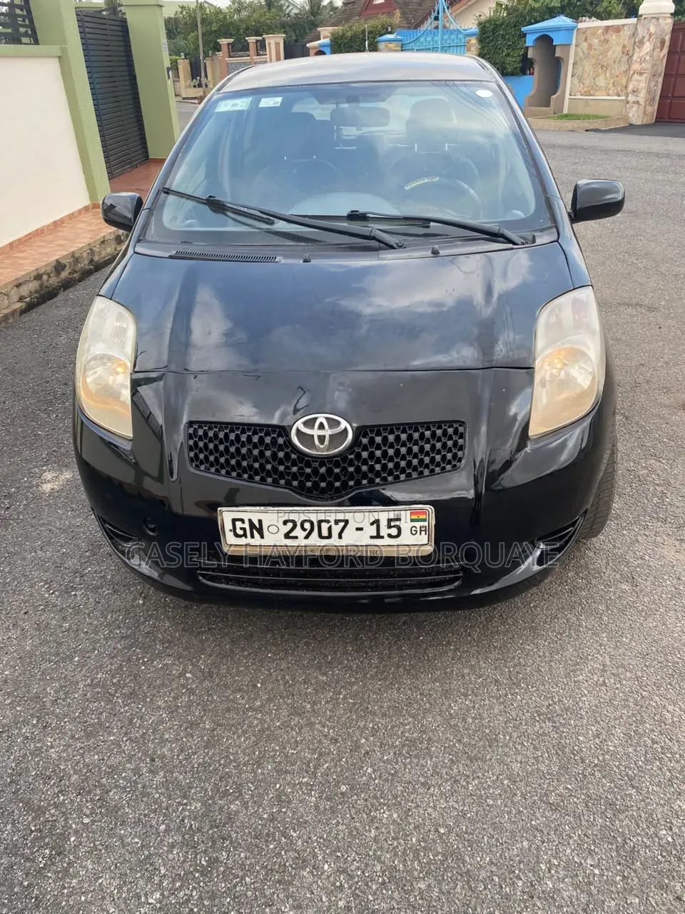 Toyota Yaris 2006 Black