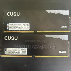 Cusu Ddr4 RGB Ram 3600mhz (16gbx2) 32gb RGB