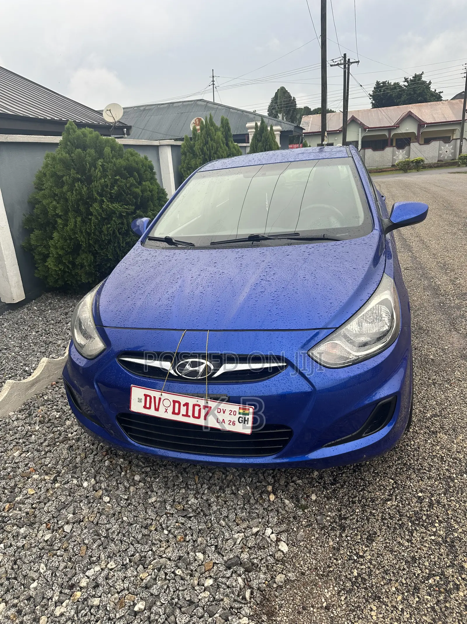Hyundai Accent 2013 Blue