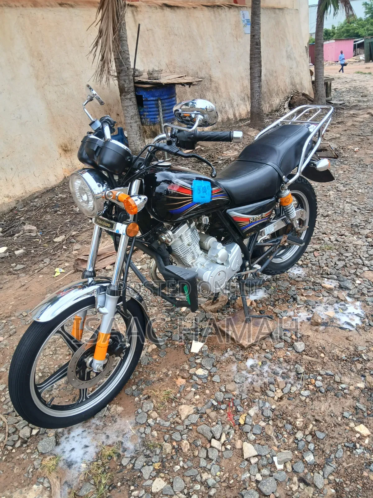 Haojue HJ125-8K 2025 Black